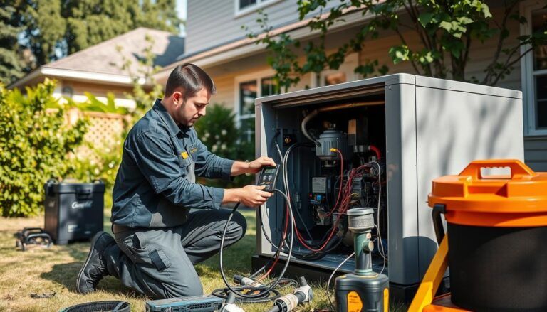 backup generator installation