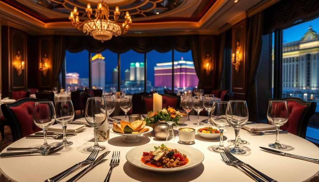 luxury dining experiences vegas strip